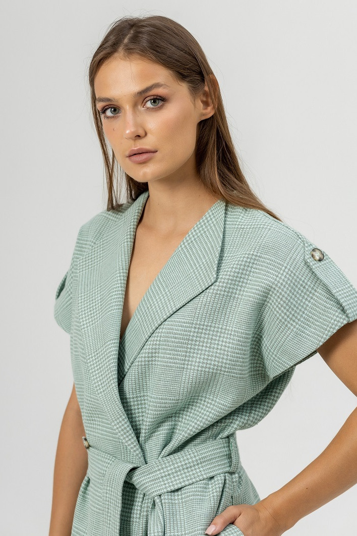 Костюм ATELERO 1089 бирюзовый - фото 4